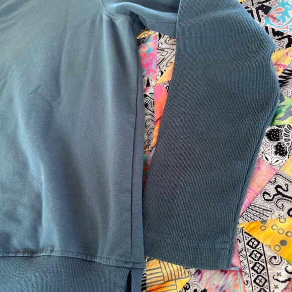 Ariat® Ladies REAL Funnel Eurasian Teal Women’s Sweater 10037341 Size XXL - Picture 8 of 8